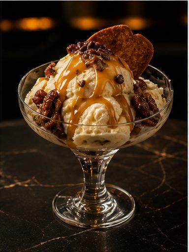 Bourbon Pecan Sundae